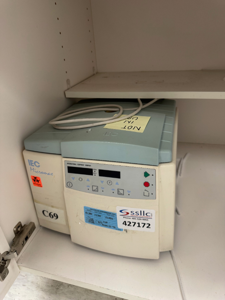 Image of IEC Micromax Centrifuge